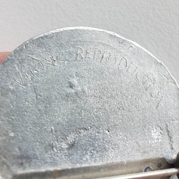 Nan Pewter Viking reproduction brooch - Picture 6 of 9